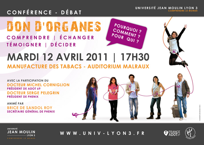 Don d'organes Affiche
