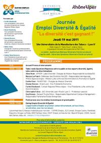 Programme de la journ�e