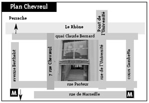 Plan 7 rue Chevreul