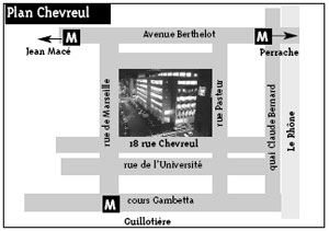 Plan 18 rue Chevreul