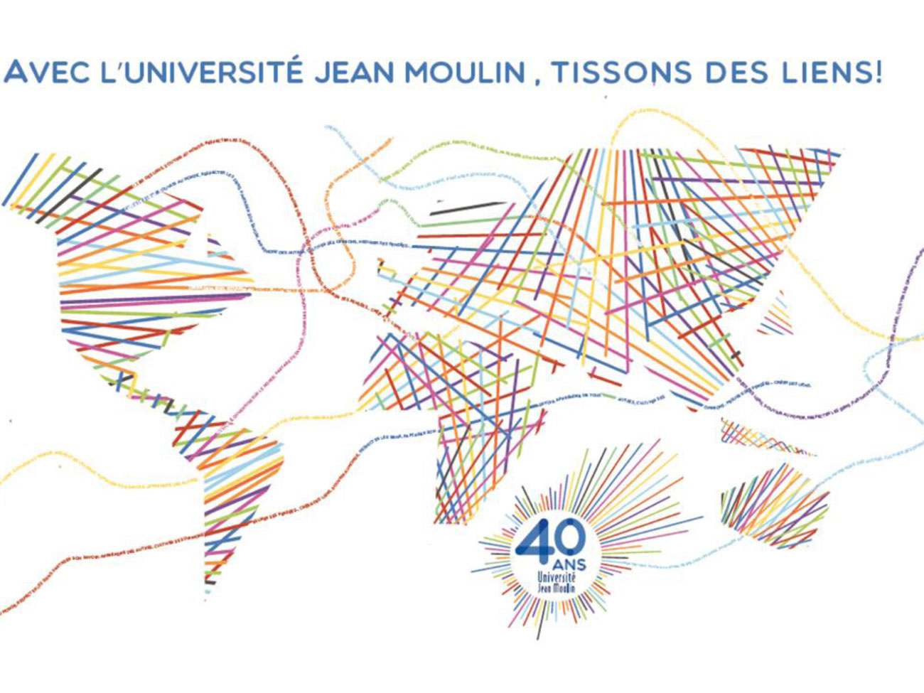Visuel 40 ans Lyon 3 Visuel 40 ans Lyon 3