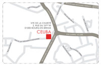 Plan du site de Bourg-en-Bresse | Ceuba