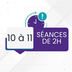 10 à 11 - séances de 2 heures