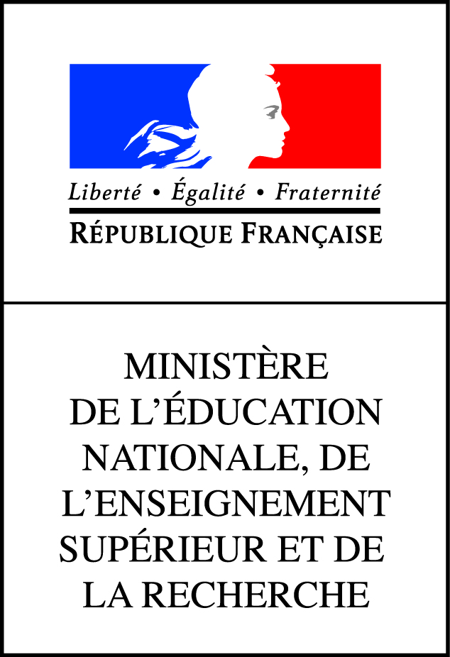 Logo du Ministère de l'Education Nationale, de l'Enseignement Supérieur et de la Recherche
