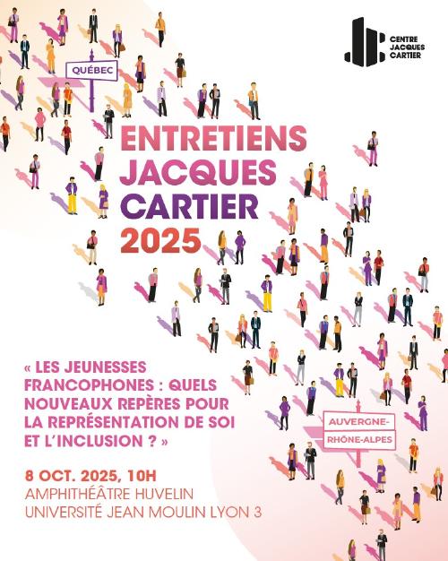 Affiche Les jeunesses francophones - quels nouveaux repères pour la représentation de soi et l'inclusion 2025