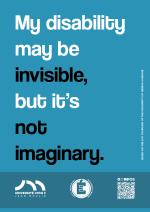 My disability may be invisible, but it's not imaginary.