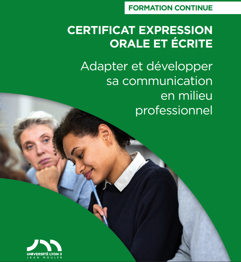 Certificat expression orale et écrite