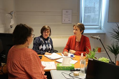 Anca Stoian, Pascale Munsch et Cécile M.