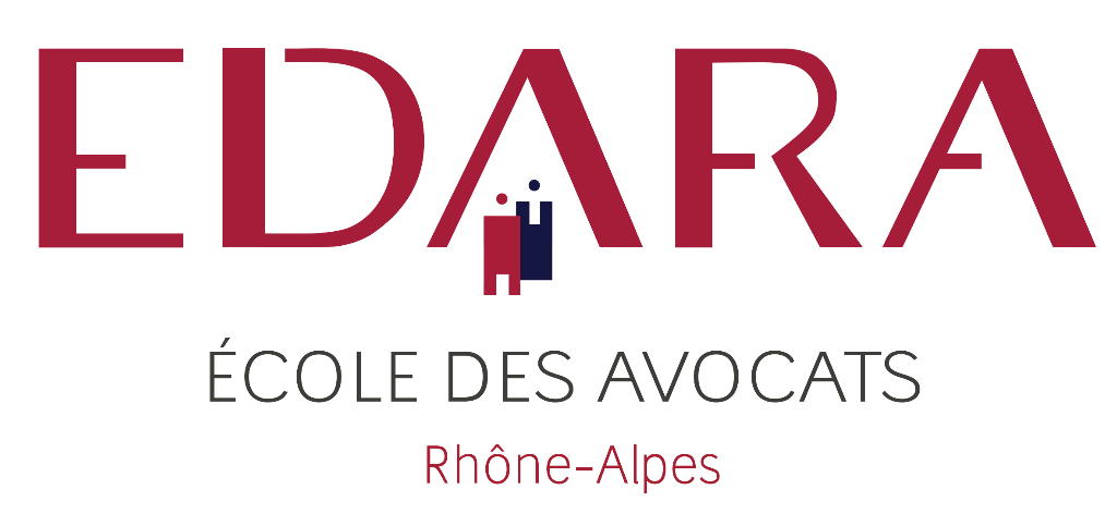 Logo EDARA Ecole des avocats - Rhône Alpes