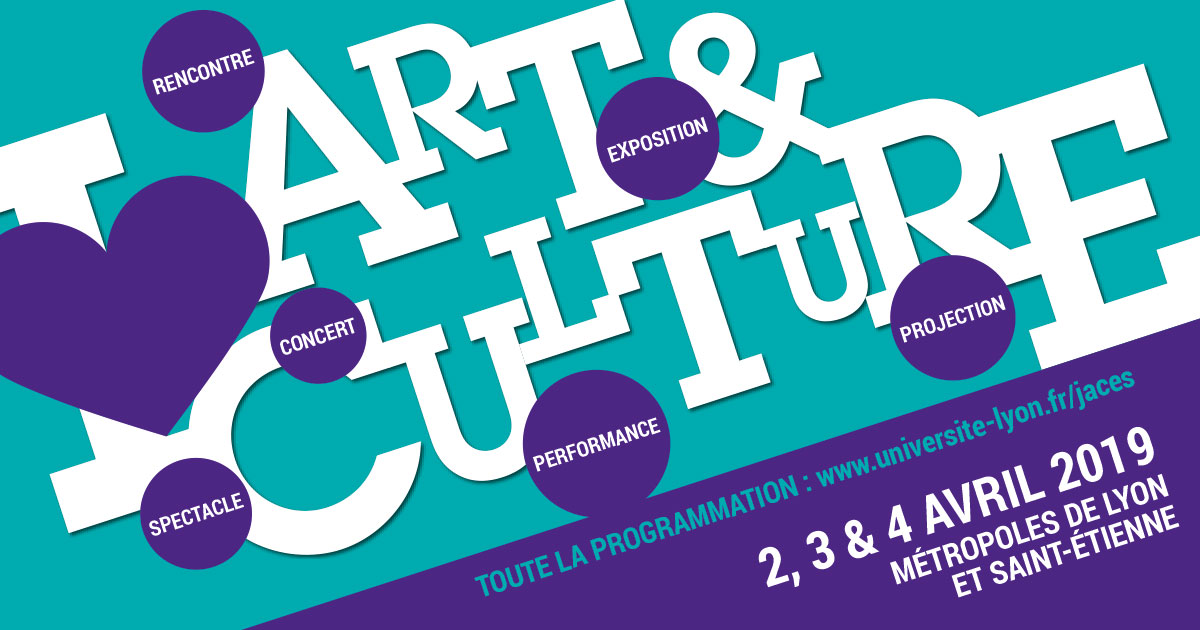 Journées des Arts et de la Culture dans l'Enseignement Supérieur   2019