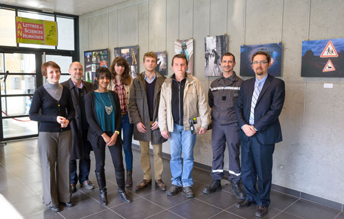 Photo des lauréats du concours photo Insolite - Université Jean Moulin Lyon 3