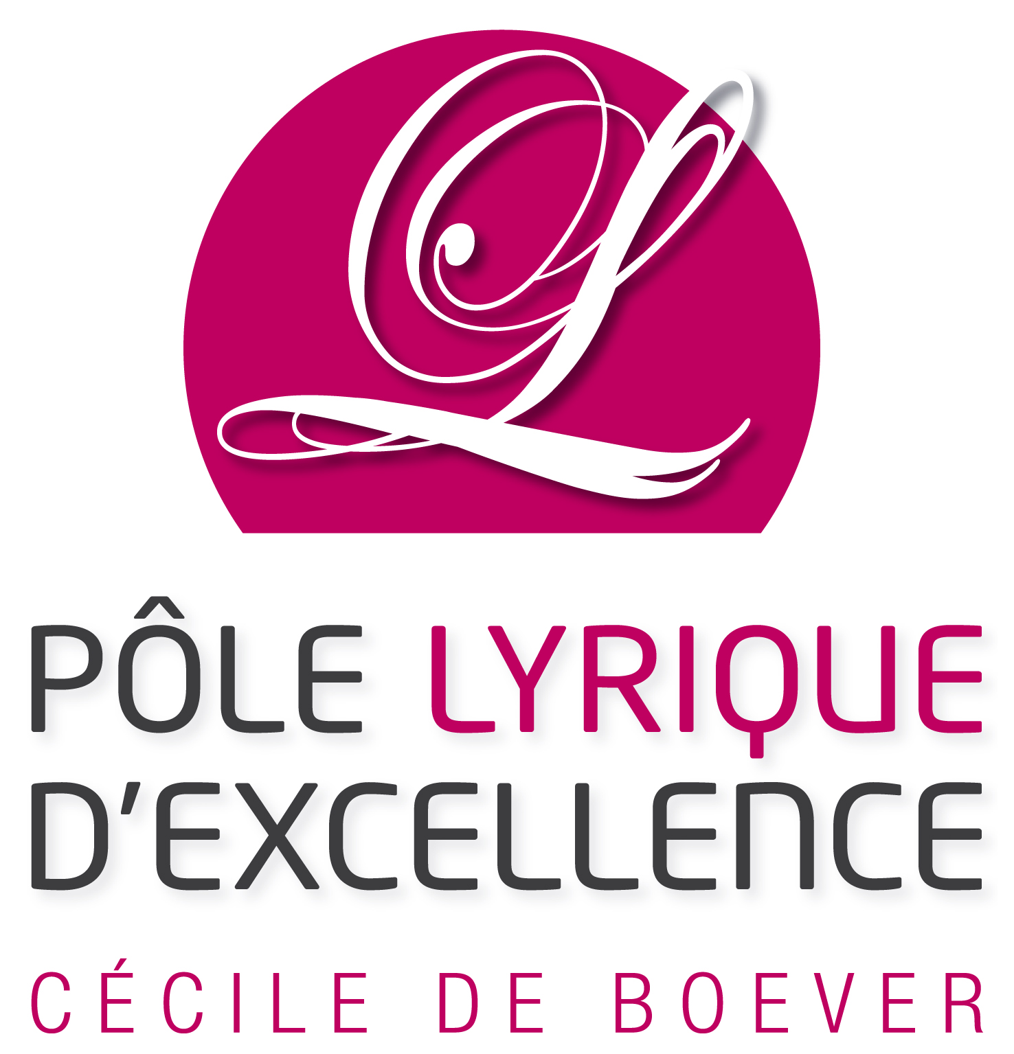 Logo Pôle Lyrique d'Excellence - Cécile de Boever