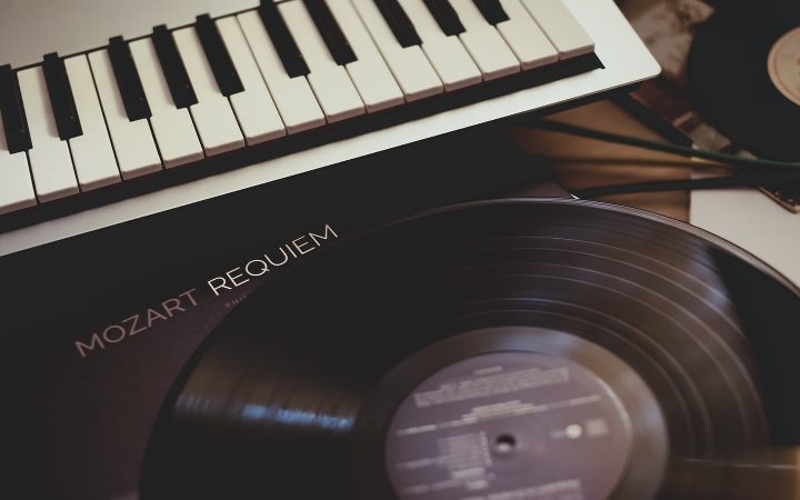 Mozart - Requiem   Piano et vinyle 