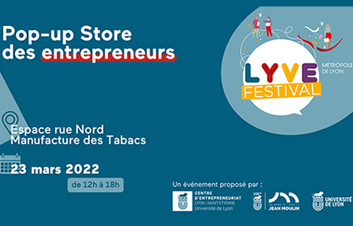 Pop-up store Lyve Université Jean Moulin