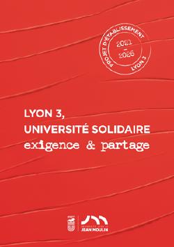 Projet d'établissement 2021-2026 - Lyon 3