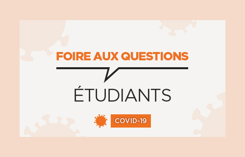 Accéder à la FAQ Covid des étudiants