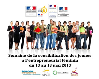 Visuel Semaine de l'entrepreneuriat au féminin