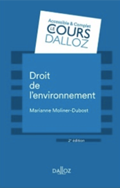 Visuel publication droit de l'environnement