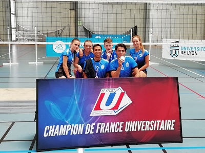 Volley-ball mixte Champions de France Universitaires 2019